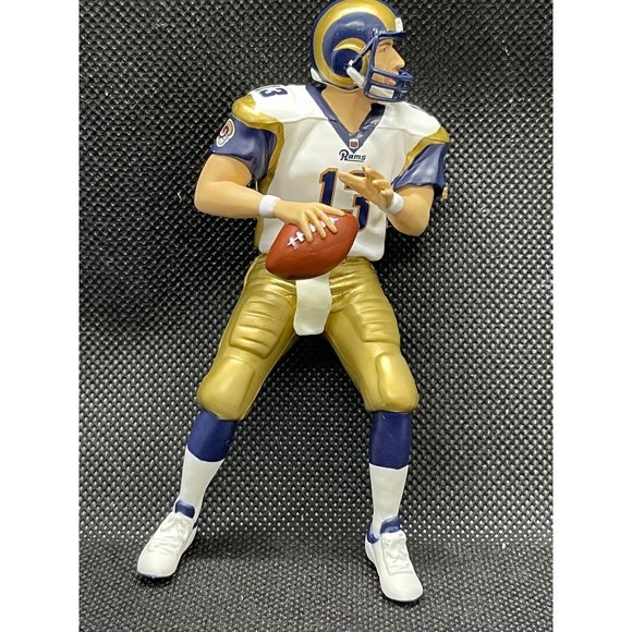 Vtg. 1995 St. Louis Rams Kurt Warner Hallmark Keepsake Ornament NIB - Picture 2 of 6